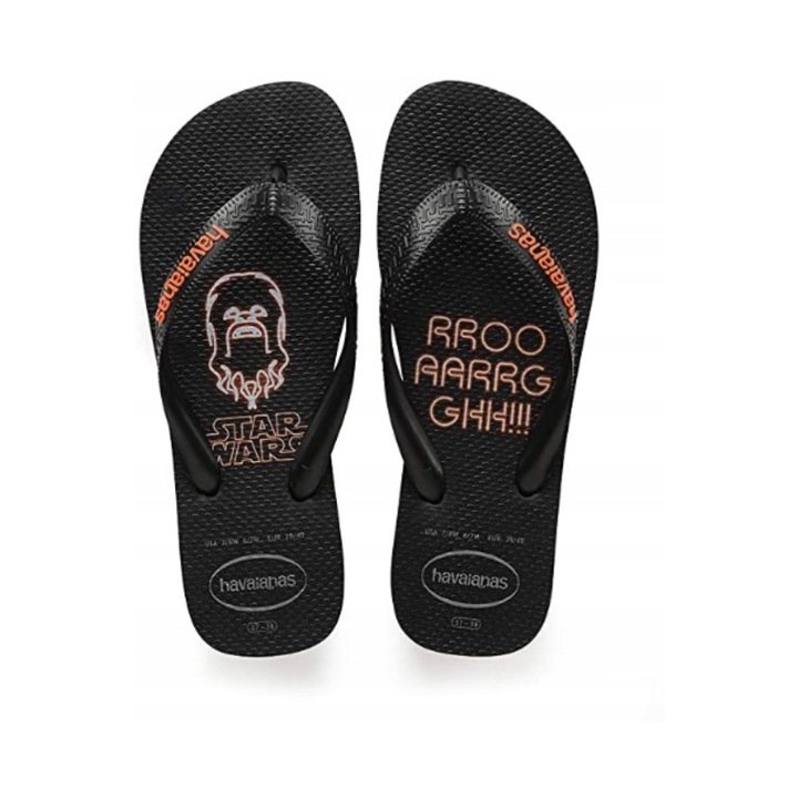 Детски джапанки, Havaianas, Каучук, Черен, Star Wars, 33/34