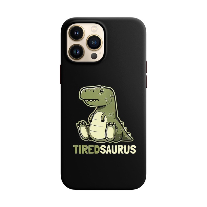 Калъф, съвместим с модел Apple iPhone 11 Pro Max Tired saurus Rex, Silicon, Tpu, Viceversa