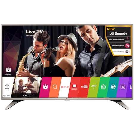 Televizor LED Smart LG, 108 cm, 43LH615V, Full HD, Clasa A++