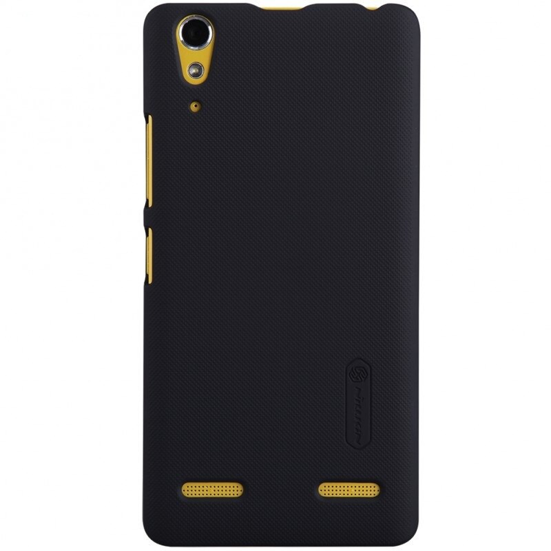 Husa Nillkin Frosted Shield + folie protectie ecran pentru Lenovo K3 / A6000, Negru