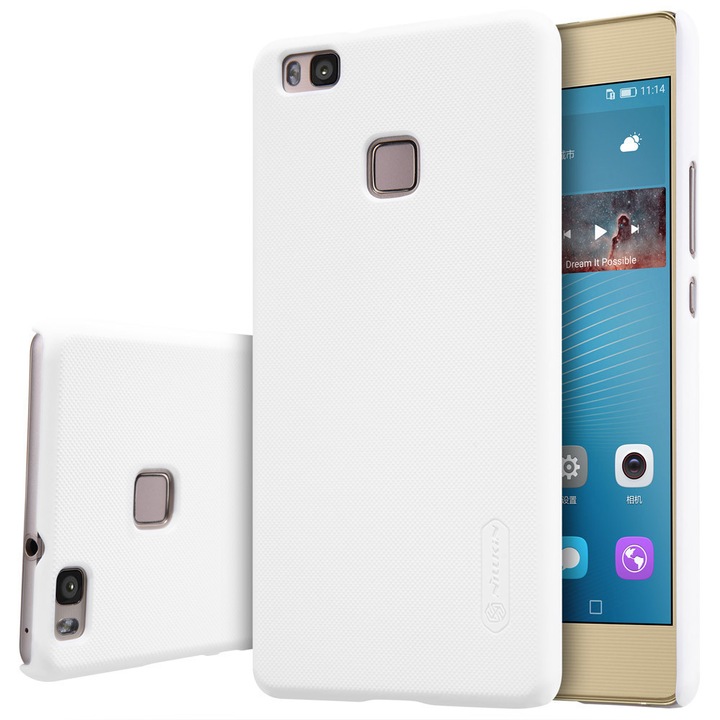 Калъф Nillkin Frosted Shield + скрийн протектор за Huawei P9 Lite, бял