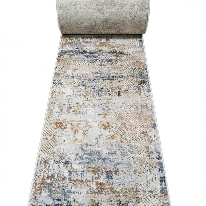 Traversa Rainbow, 120 x 150 Albastru/Terracotta 2508A