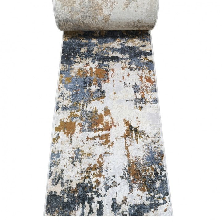 Traversa Rainbow, 100 x 400 Albastru/Terracotta 2326A
