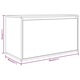 Banca de hol vidaXL, gri sonoma, 80x40x45 cm, lemn prelucrat, 18.6 kg