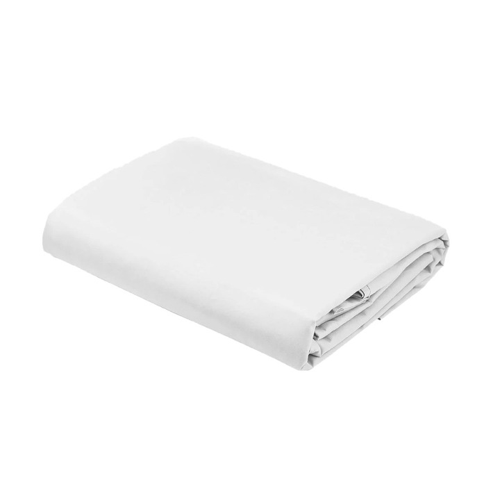 Five Store lepedő, 100% mercerizált pamut, sűrűsége 120 g/m2, fehér, 140/220 cm