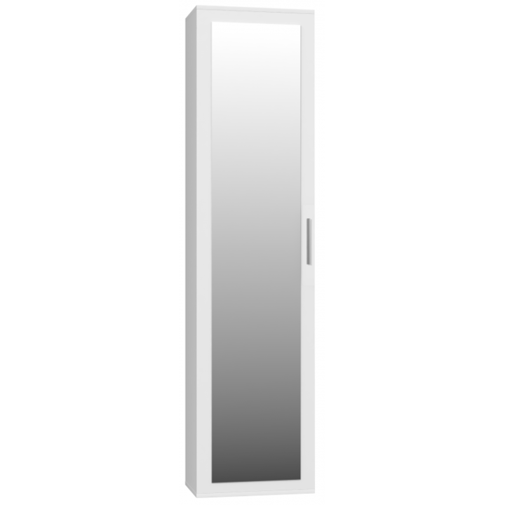 Dulap hol, sifonier 50 x 35 x 180 cm, Alb-Mat, TEDUA122