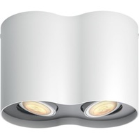 tub cu 2 spoturi philips hue pillar led wifi gu10 2x55w lumina alba reglabila calda-rece  intrerupator alb imagen 43_0_
0