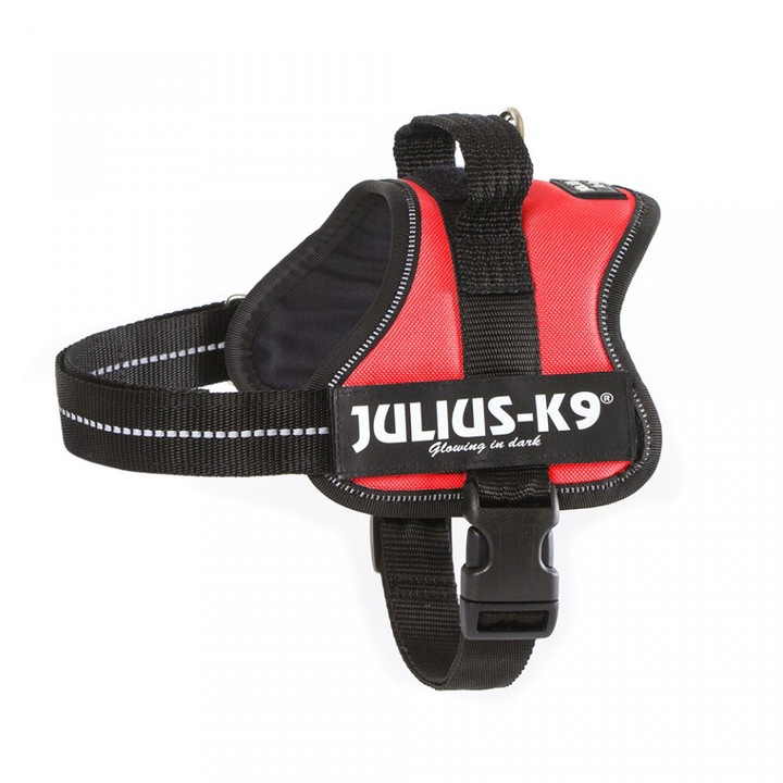 Ham Power pentru caini Julius K9, Talie medie, 7-15 kg, Rosu