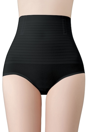 Burtiera modelatoare fara cusaturi, 4 tije flexibile pentru sustinere, material fin si elastic, zenifique, nude, Negru