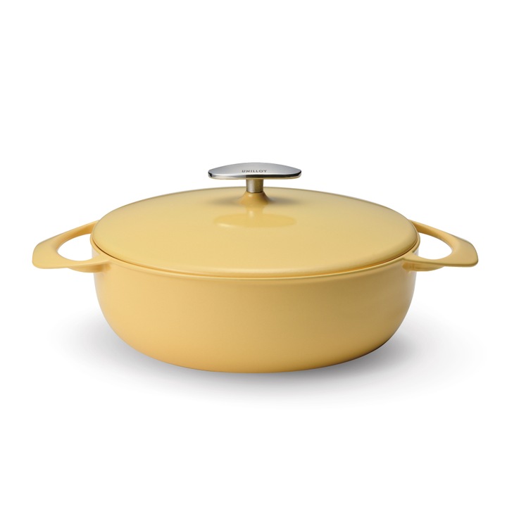 Чугунена тенджера UNILLOY Yellow 24 см US240YE