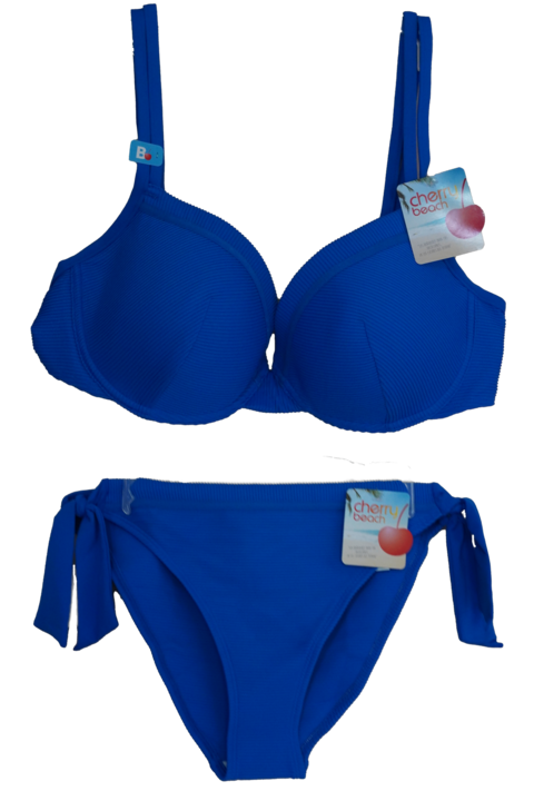 Costum de baie dama Cherry beach 23821, 2 piese, Albastrudwqfxz, Albastru