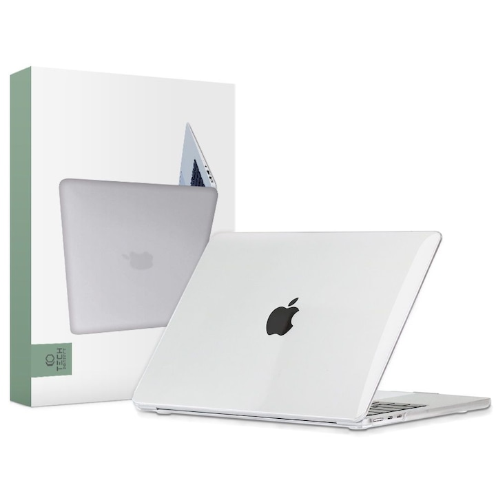 Калъф TECH-PROTECT Smartshell за Apple Macbook Air 13" 2022, Crystal Clear