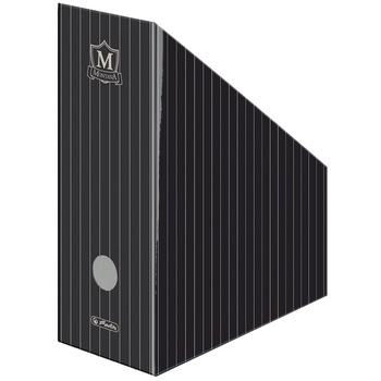 Suport dosare carton Herlitz, A4, motiv Montana IV, Negru Suport dosare carton Herlitz, A4, motiv Montana IV, Negru