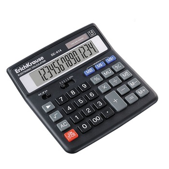 Calculator birou Erich Krause DC-414 14DIG Calculator birou Erich Krause DC-414 14DIG