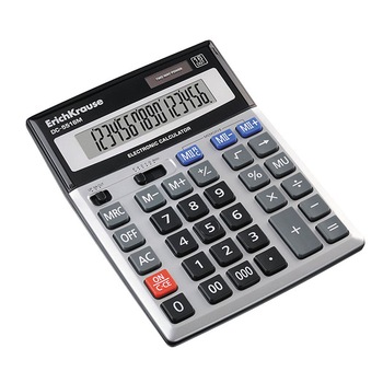 Calculator birou Erich Krause DC-5516 16DIG Calculator birou Erich Krause DC-5516 16DIG