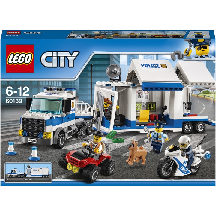 LEGO® City Police Мобилен команден център 60139, 374 части