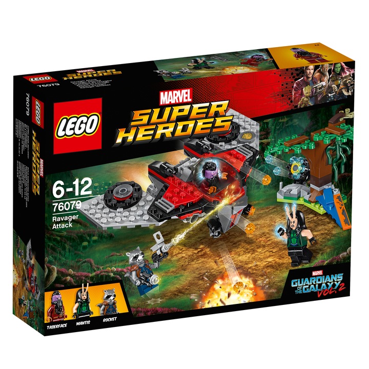 LEGO® Marvel Super Heroes Gardienii Galaxiei: Разрушителна атака, 76079