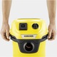 Aspirator umed-uscat Karcher WD 3 P V-17/4/20, 1000 W, recipient 17 l, furtun 2 m, priza de alimentare integrata, functie de suflare, filtru cartus, sac de filtrare, 1.628-170.0, Galben/Negru