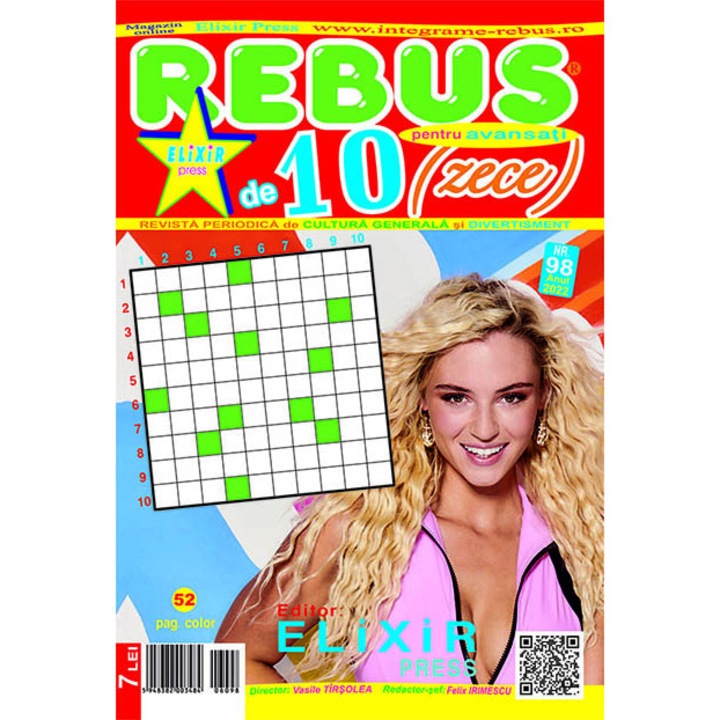Rebus de zece nr 98, 52 pagini