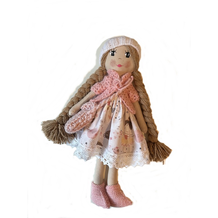 Papusa handmade Pink Princess
