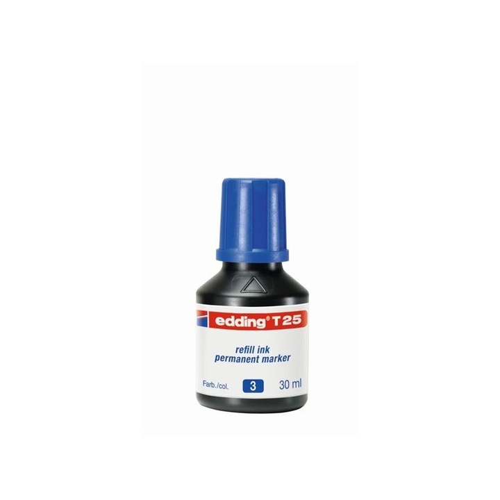 Rezerva marker, Edding, 30 ml, Albastru