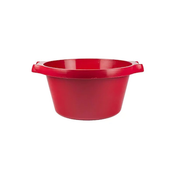 DONA kerek mosdótál, 25 L, piros