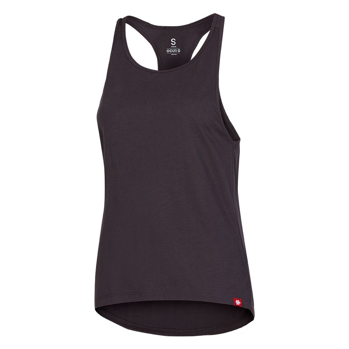Maiou sport dama Fionna, Ocun, Poliester/Vascoza, Negru, XS