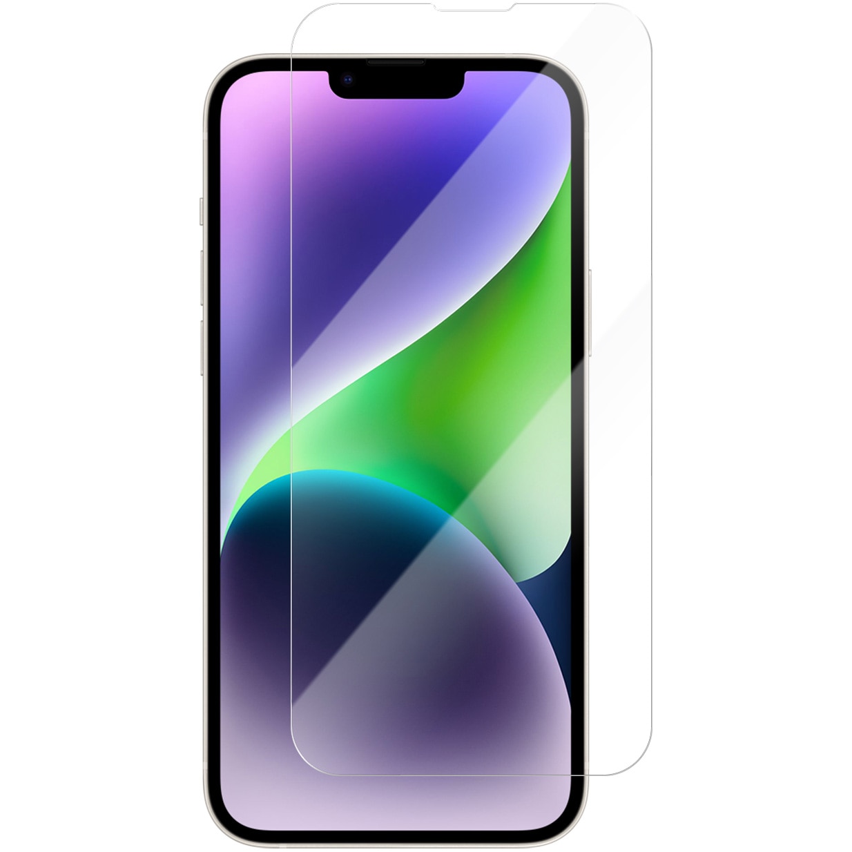 Folie de protectie A+ Tempered Glass 2.5D pentru iPhone 14 Plus / 13 Pro Max