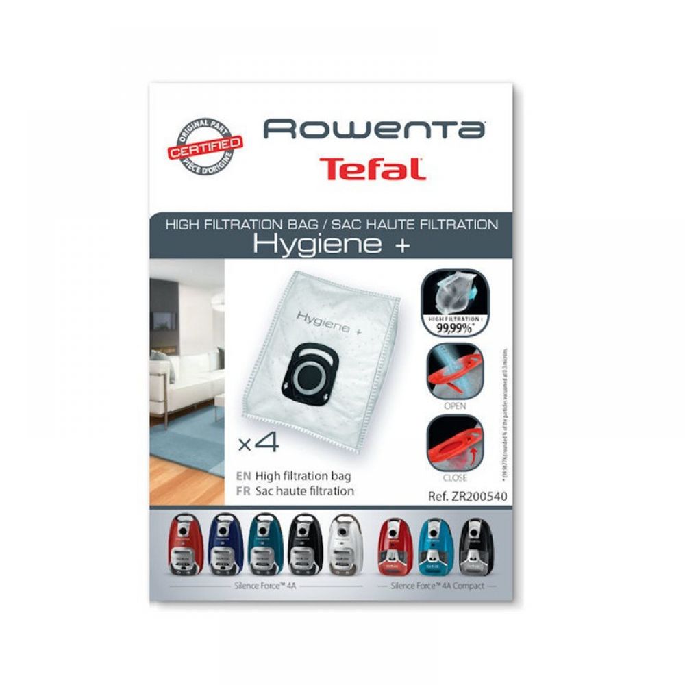 12x Staubsaugerbeutel ZR200520 R39 - Kompatibel Mit Rowenta Staubsaugern