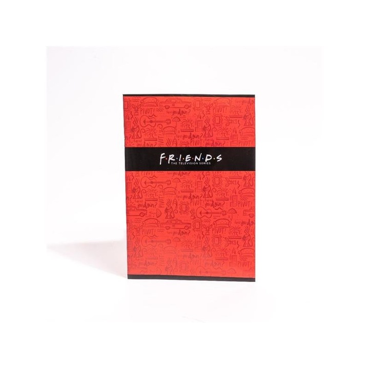 Friends 1060955 Friends A4 kockás 87-32 iskolai tűzött füzet