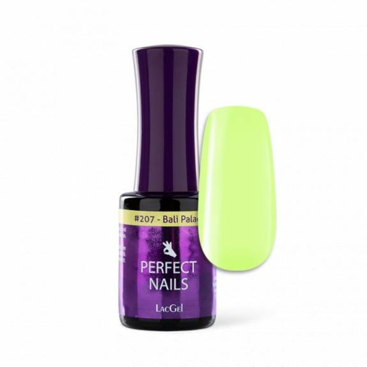 Perfect Nails LacGel 207 Gél Lakk 8ml - Bali Palace - Bali Garden