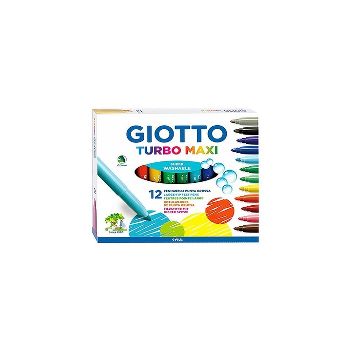 Filctoll GIOTTO Turbo Maxi vastag 12db-os készlet