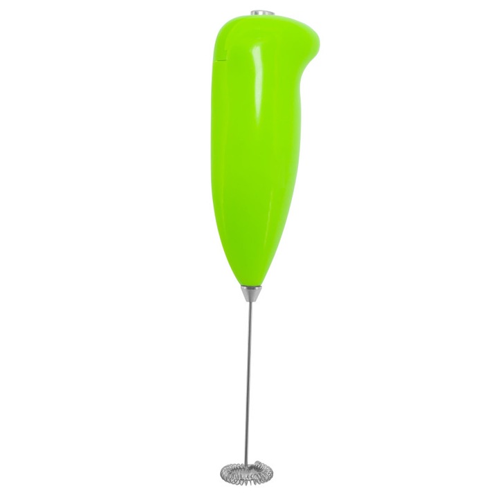 Миксер за фрапе Rosberg R51163B, Бъркалка 11 см, 2xAA, Зелен