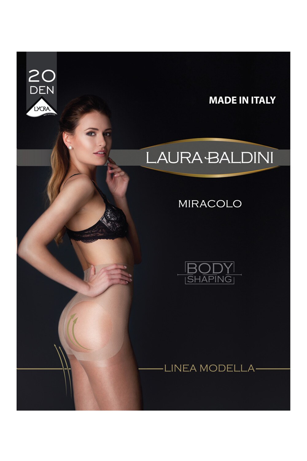 Colant Miracolo 20 Den, Laura Baldini, nero