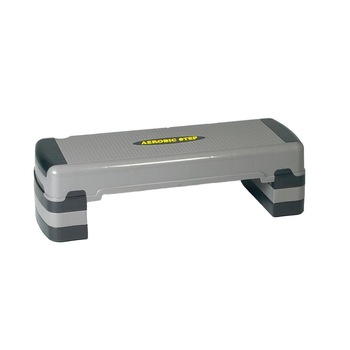 Stepper aerobic / fitness XL, ajustabil, 3 niveluri de inaltime, stabil pe orice suprafete, Spartan, Gri Stepper aerobic / fitness XL, ajustabil, 3 niveluri de inaltime, stabil pe orice suprafete, Spartan, Gri