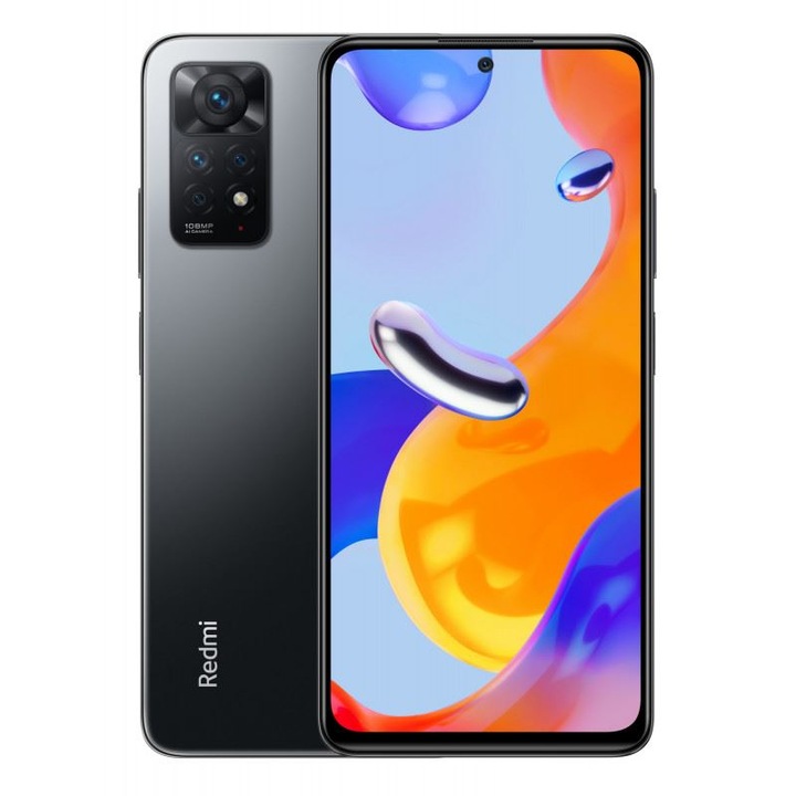 Xiaomi Redmi Note 11 Pro 4G 6/64GB Dual-Sim mobiltelefon szürke (Xiaomi Redmi Note 11 Pro 6/64GB szürke) - Mobiltelefonok