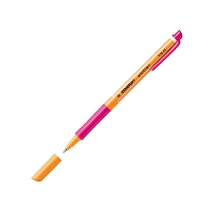 Roller Stabilo Point Visco 0.5mm Roz