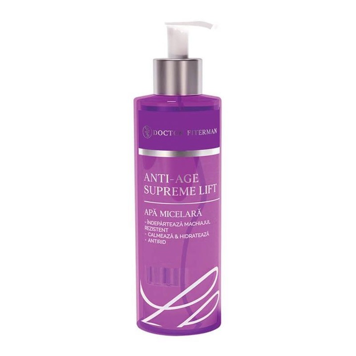 Мицеларна вода Anti-Age Supreme Lift 250 милилитра Fiterman