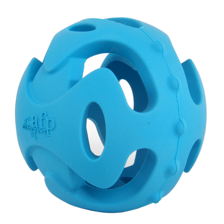 Minge pentru aport caini, Cauciuc, Albastru