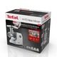 Masina de tocat carne Tefal HV10 NE858D38, 2200 W, 5.5 kg/min, 8 in 1, Functie Reverse, 3 grile inox, Argintiu