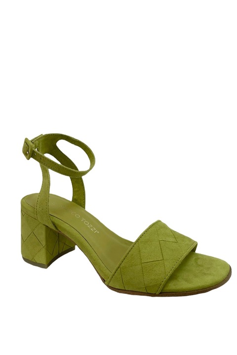 Дамски сандали Marco Tozzi 2-28317-28, шамфъстък зелено, Шам фъстък зелено, 38