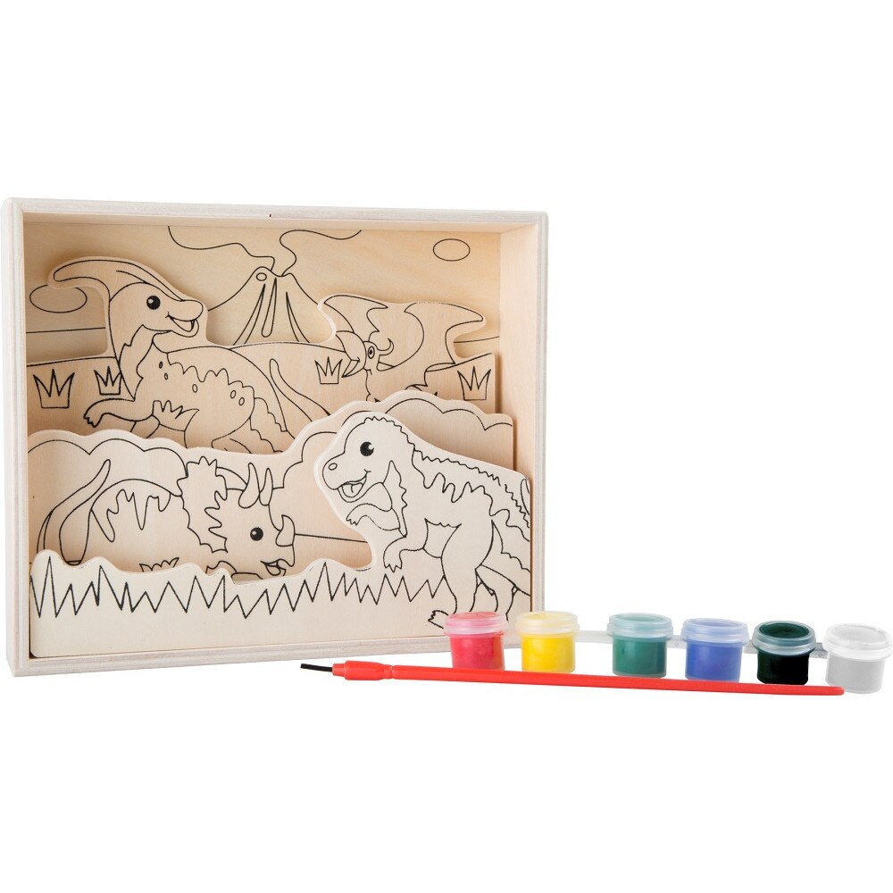 Joc creativ de pictat Coloreaza-ti Dinozaurii