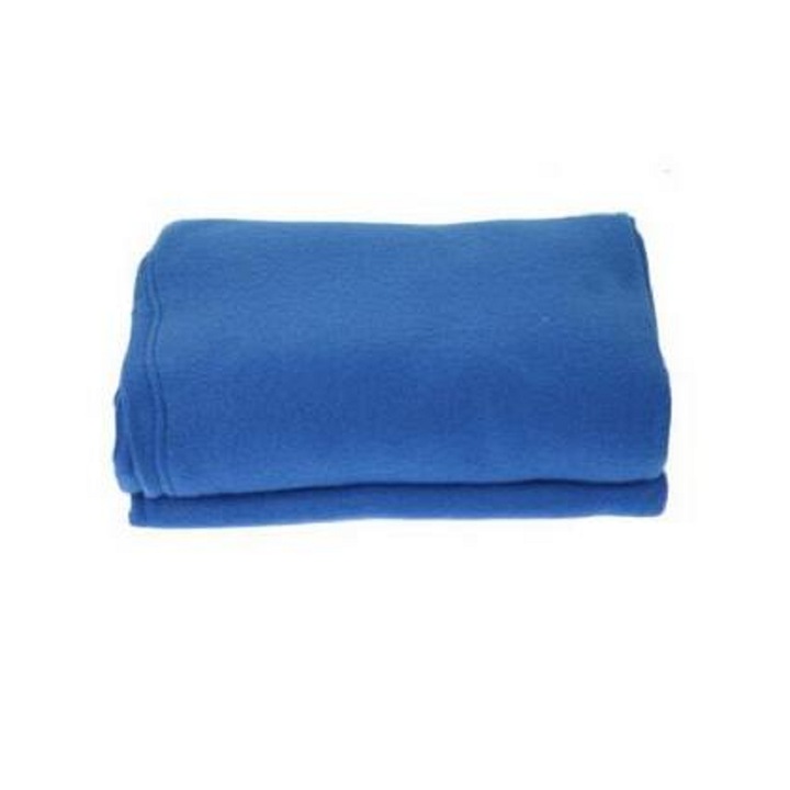 Одеяло, Полар, 170x130 см, Синьо
