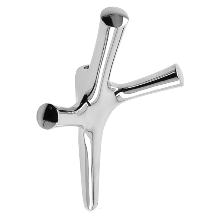 Agatatoare cuier Walencia, finisaj crom lucios, 164x107x58 mm