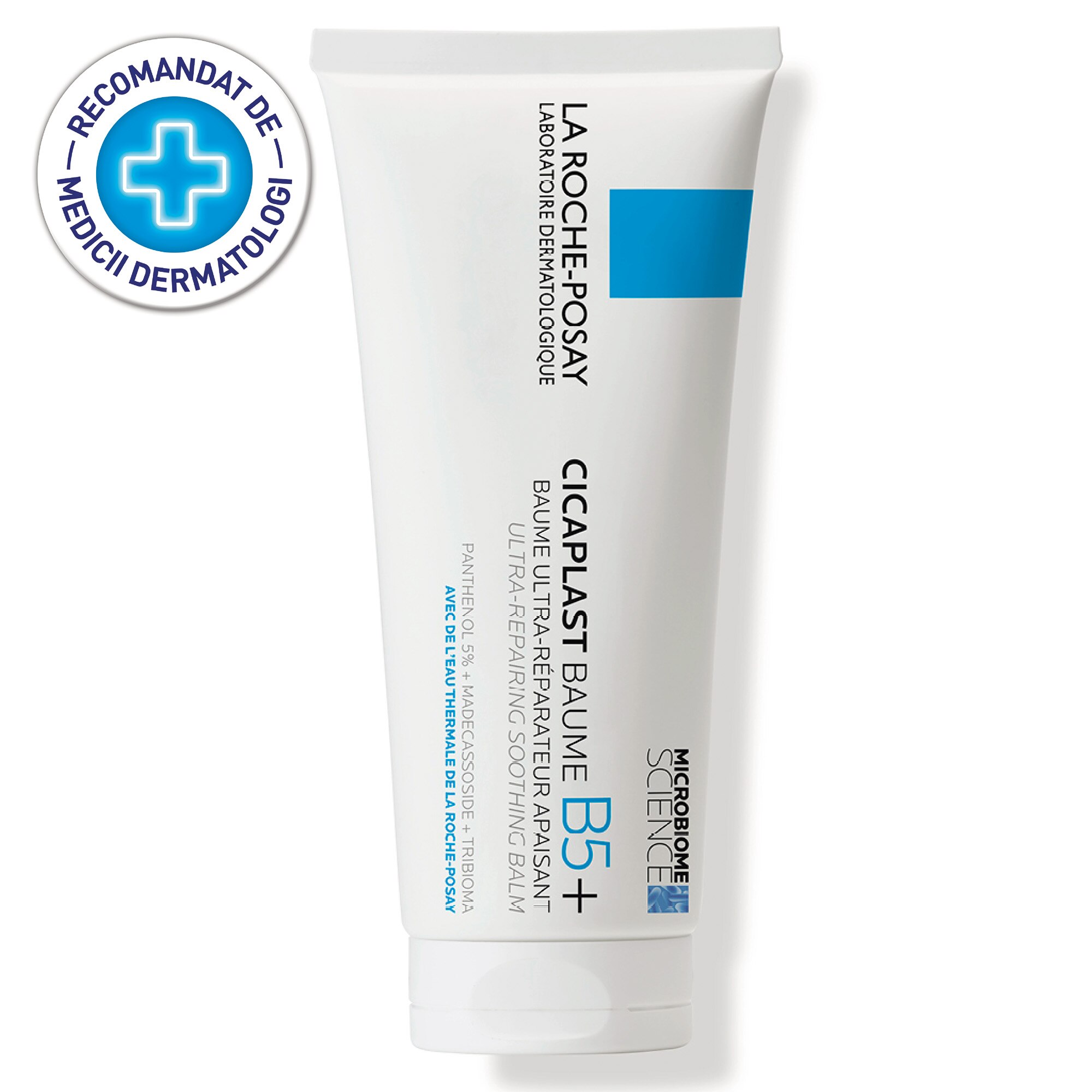 Balsam reparator calmant cu indicatii multiple pentru iritatiile pielii si cicatrici La Roche-Posay Cicaplast B5+, bebelusi, copii si adulti, 100 ml