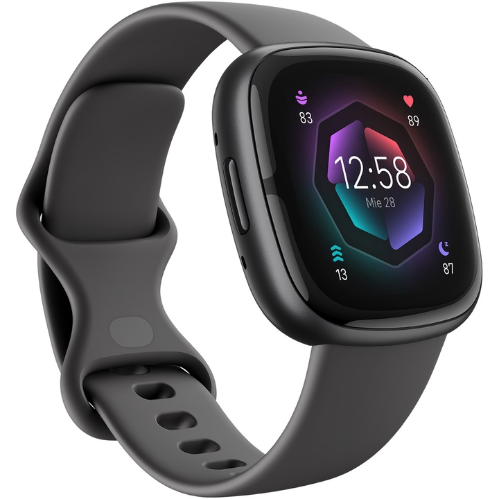Smartwatch Fitbit Sense 2 Shadow Grey/Graphite Aluminum