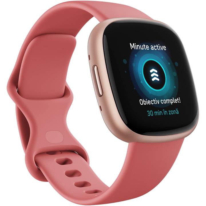 Smartwatch Fitbit Versa 4 Pink Sand / Copper Rose Aluminum