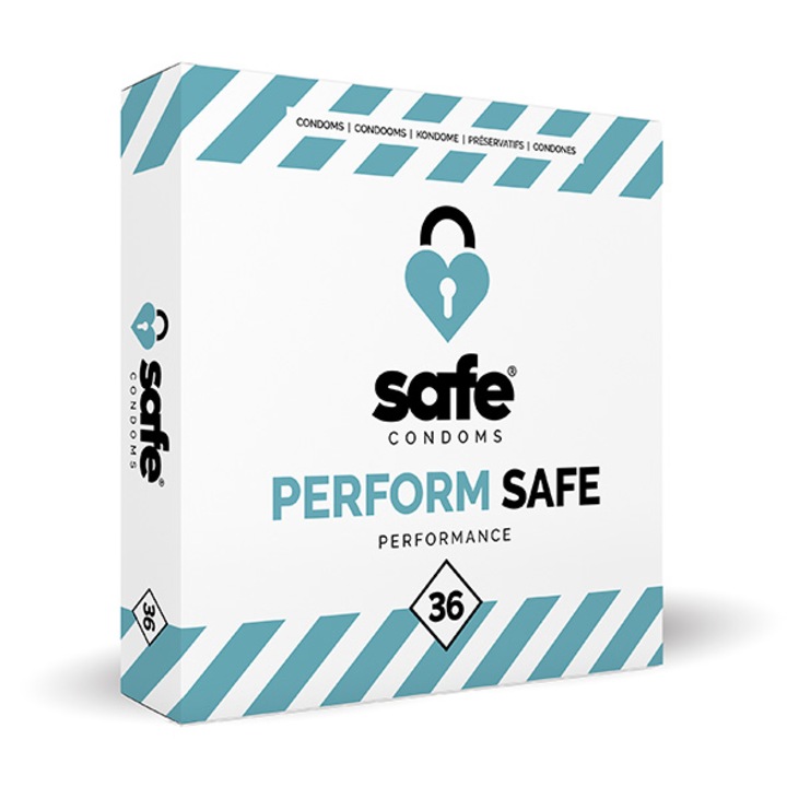 Презервативи Safe Perform Performance, 36 бр.