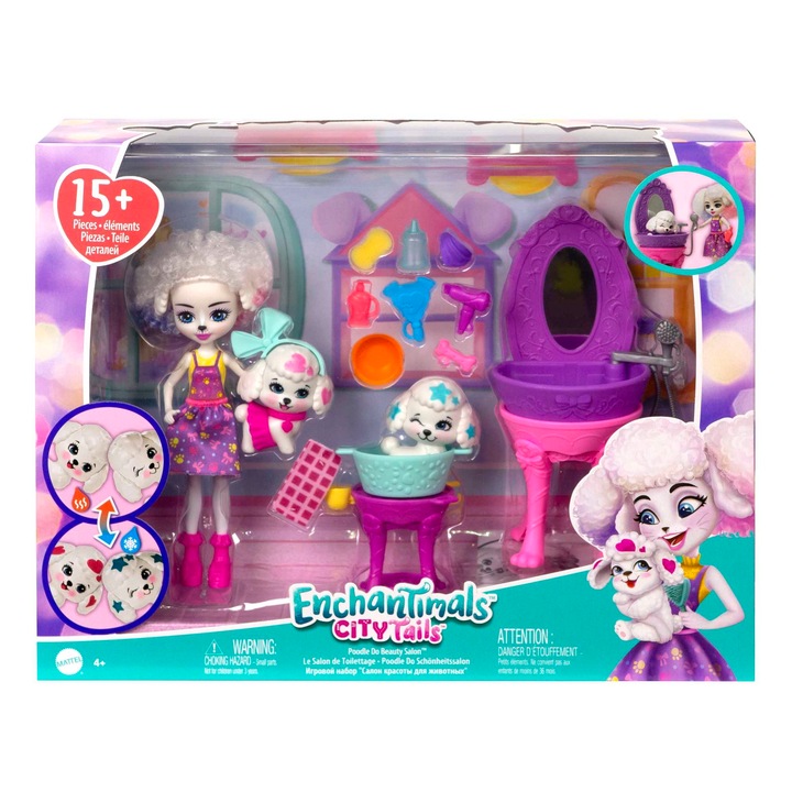 Куклен комплект с козметика, Mattel, Multicolor