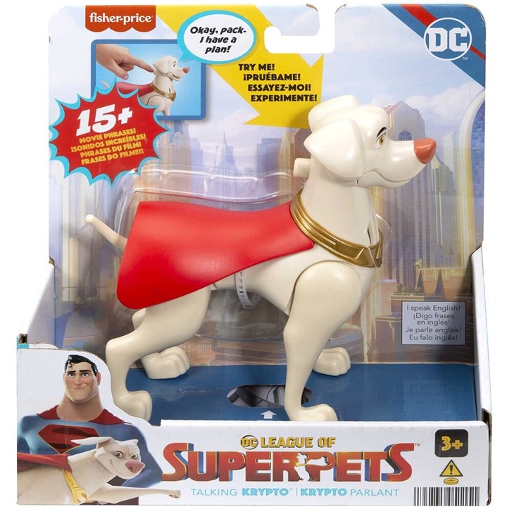 Figurina Mattel Super Pets - Krypto